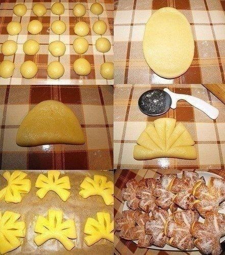 Как сделать нестандартные булочки 6