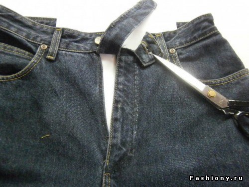 Как заменить молнию в джинсах 0