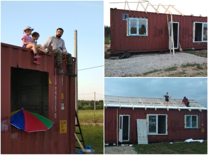 Сборкой и утеплением крыши занимались всей семьей. | Фото: pro-remont.mediasalt.ru.