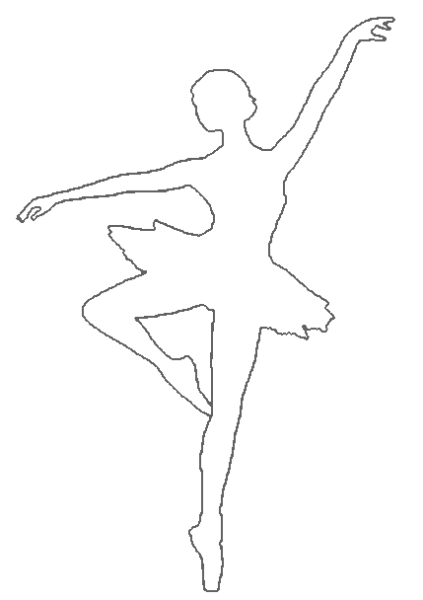 Как сделать балерину из бумаги своими руками. Вырезание балерины из бумаги по шаблону