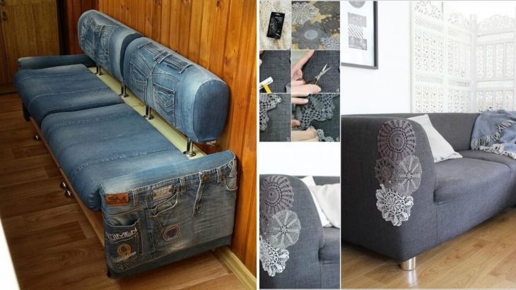 6 идей переделки старого дивана на новый