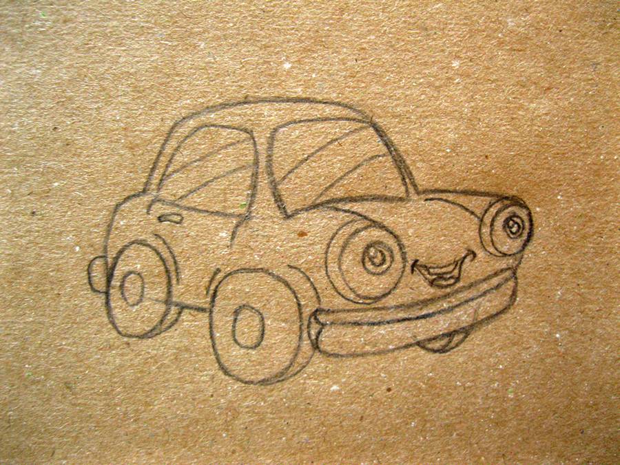 Как нарисовать машину