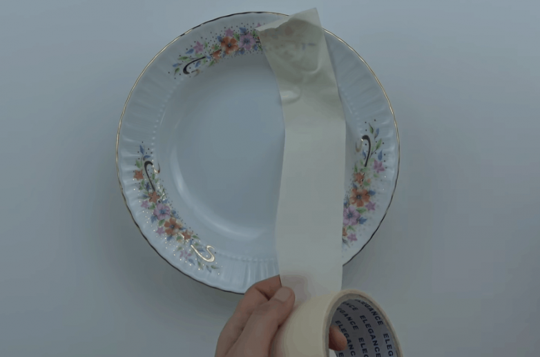 Идея использования разбитой тарелки
