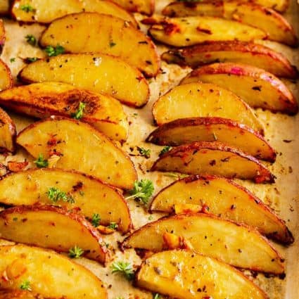Дольки картофеля в духовке