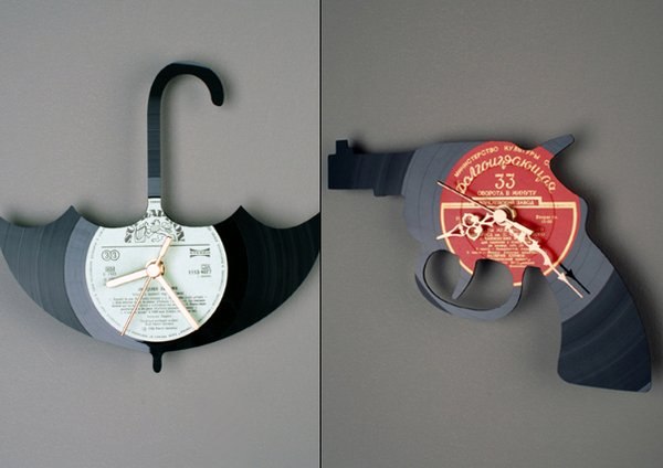 Идеи настенных часов с необычным дизайном