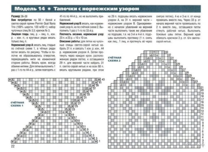 Как связать следки двумя спицами… 10 интересных способов.