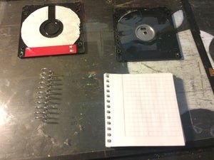 Креативный блокнот из забытого «флоппи-диска»