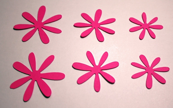 Цветы из бумаги своими руками с помощью дыроколов для скрапбукинга