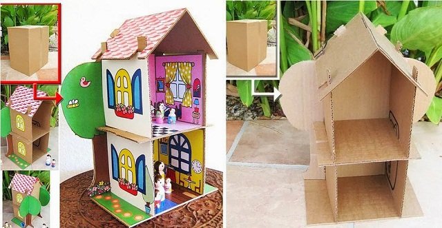 Кукольный домик своими руками: 8 чудесных идей