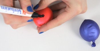 Самодельные мячики для снятия стресса