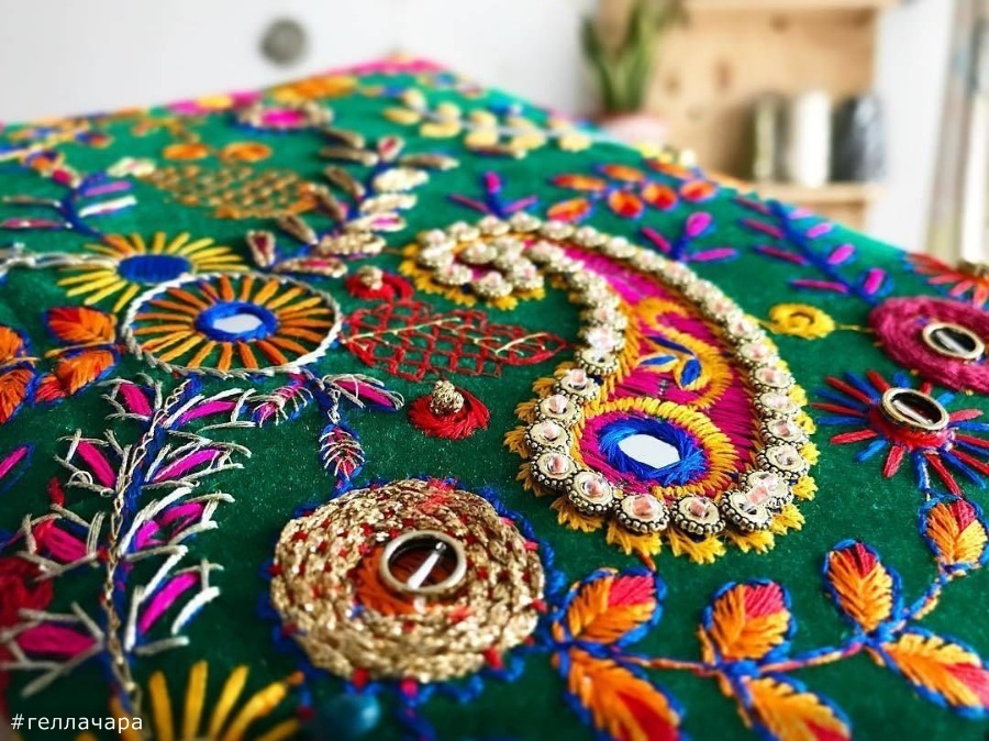 Индийская вышивка. Вдохновение