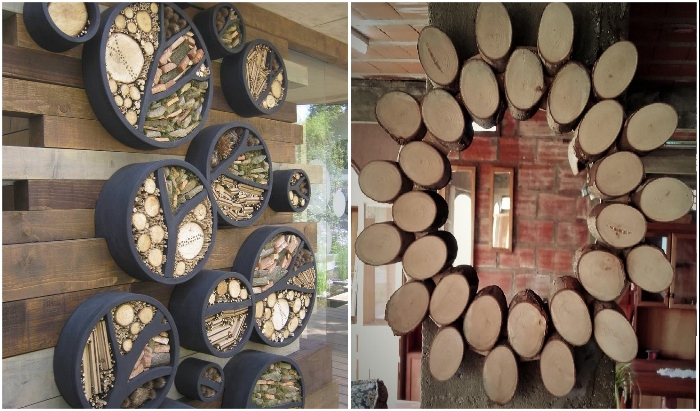 Спилы дерева в оформлении дома и двора: вдохновляющие идеи и тонкости использования