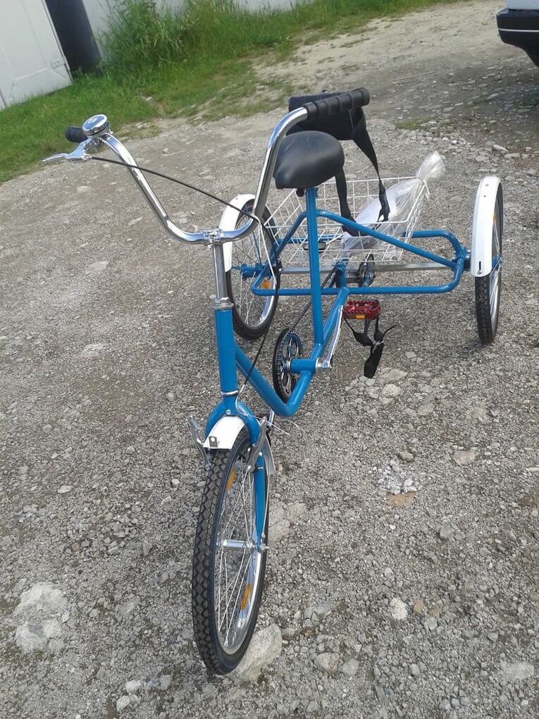 Трехколесный велосипед для взрослых своими руками