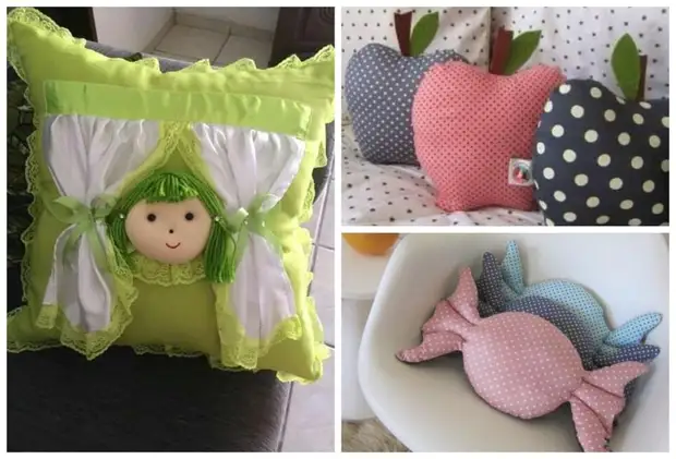 Себе и в подарок: очаровательные декоративные подушки своими руками