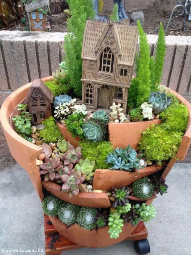 Практические идеи миниатюрных садов