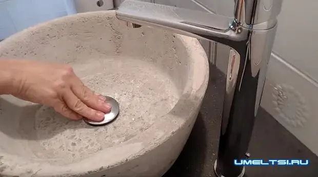 Изготовление бетонной раковины для ванной комнаты