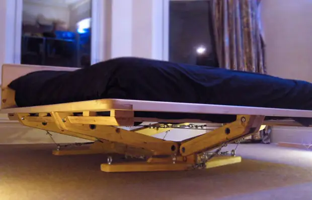 Как сделать современную кровать парящую в воздухе