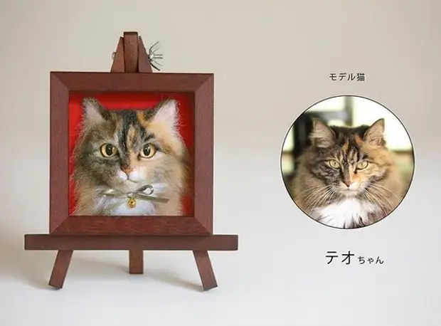 Ну очень реалистичные котики от Wakuneco