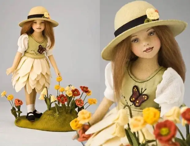 Чудесные куклы из фетра художника-кукольника Мэгги Иаконо
