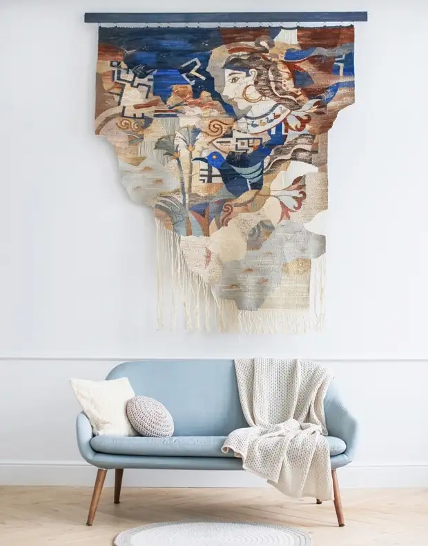 Невероятные гобелены от художницы по текстилю Ирины Мусиной