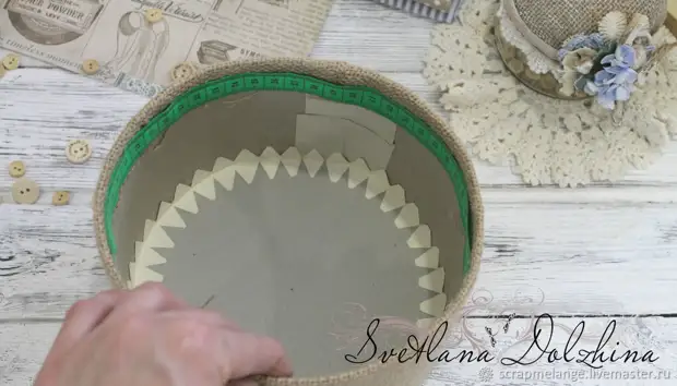 Как сделать круглую шкатулку