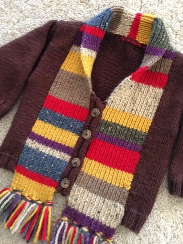 Интересные модели вязаной одежды для детей. Подборка