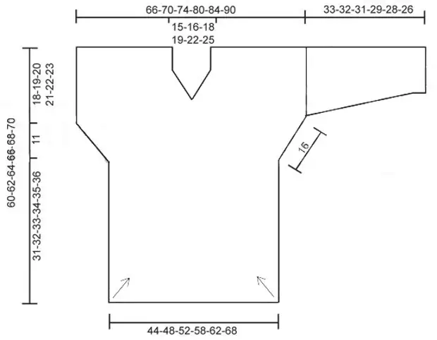 Платье спицами по диагонали – 3 модели со схемами и описанием