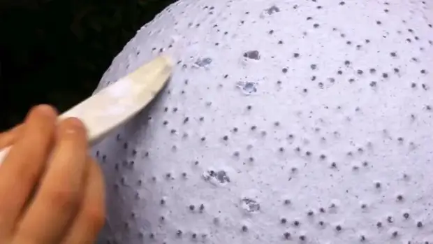 Как сделать красивый абажур из папье-маше