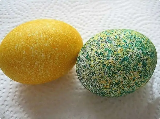 Как украсить яйца к пасхе