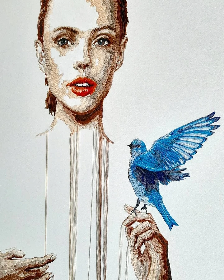 Красочные картины, созданные иглой и нитью: рукодельный instagram недели