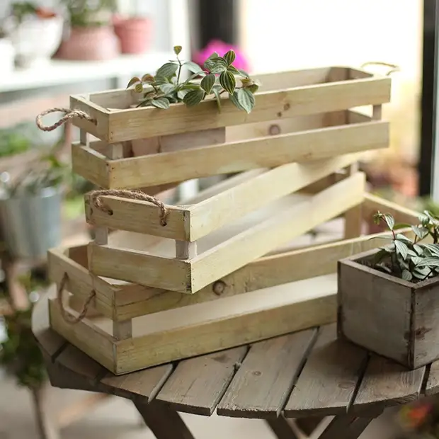 10 лучших идей, как креативно использовать деревянные ящики в интерьере