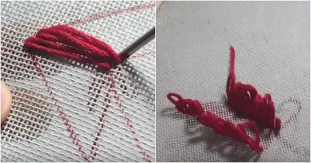 Необычная техника вышивания с помощью шприца