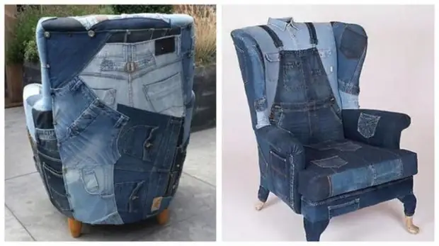 Идеи использования старых джинсов