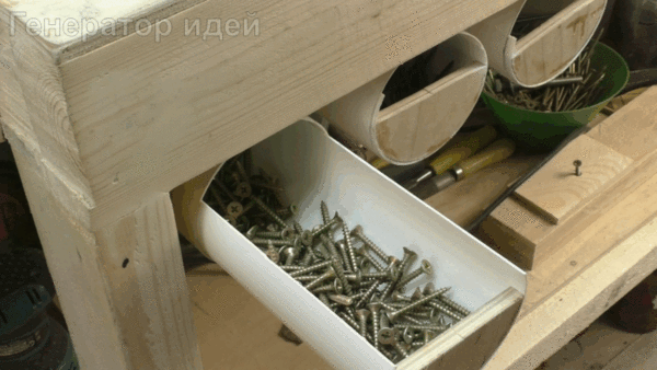 Как сделать выдвижной органайзер для гаража из обрезков трубы