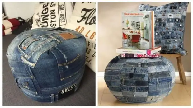 Идеи использования старых джинсов