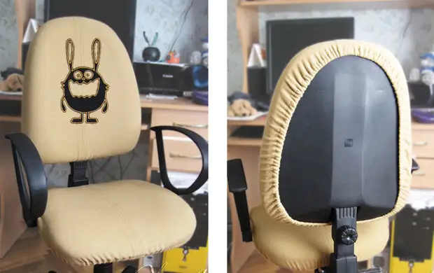 Чехол на компьютерное кресло своими руками: интересные идеи с фото, выкройки и порядок выполнения работы