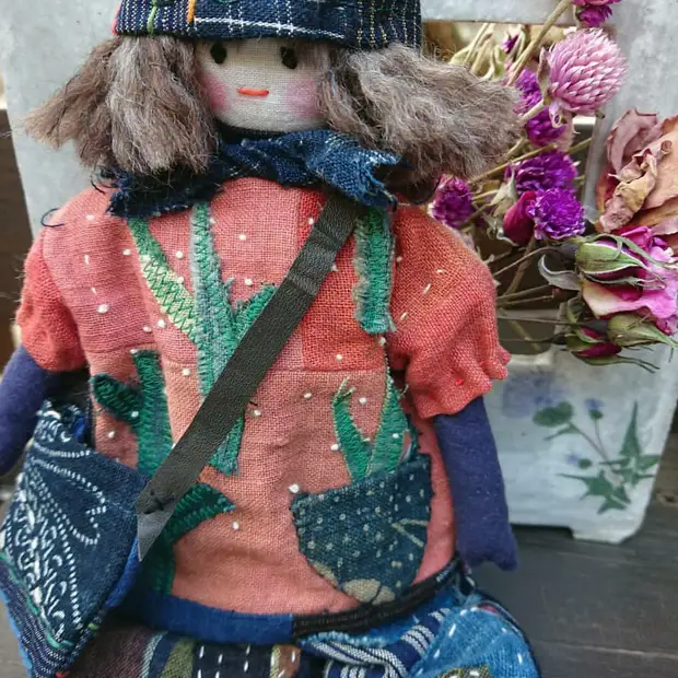 Одежда для куклы от японской рукодельницы