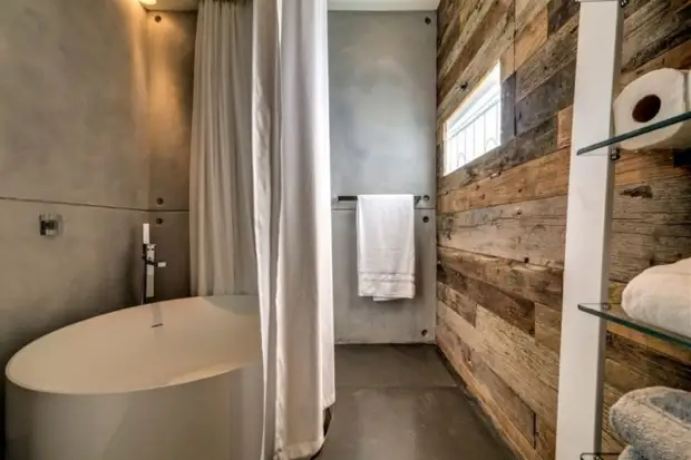 20+ оригинальных и неожиданных идей применения деревянных досок в ванной